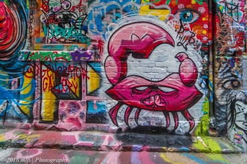 Street art, Hosier Lane , Melbourne CBD, Victoria